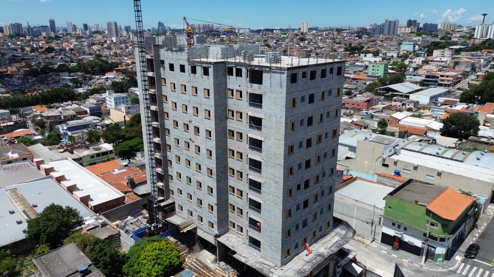 Andamento de Obra